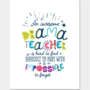 An Awesome Drama Teacher Gift Idea - Impossible to forget Posters and Art